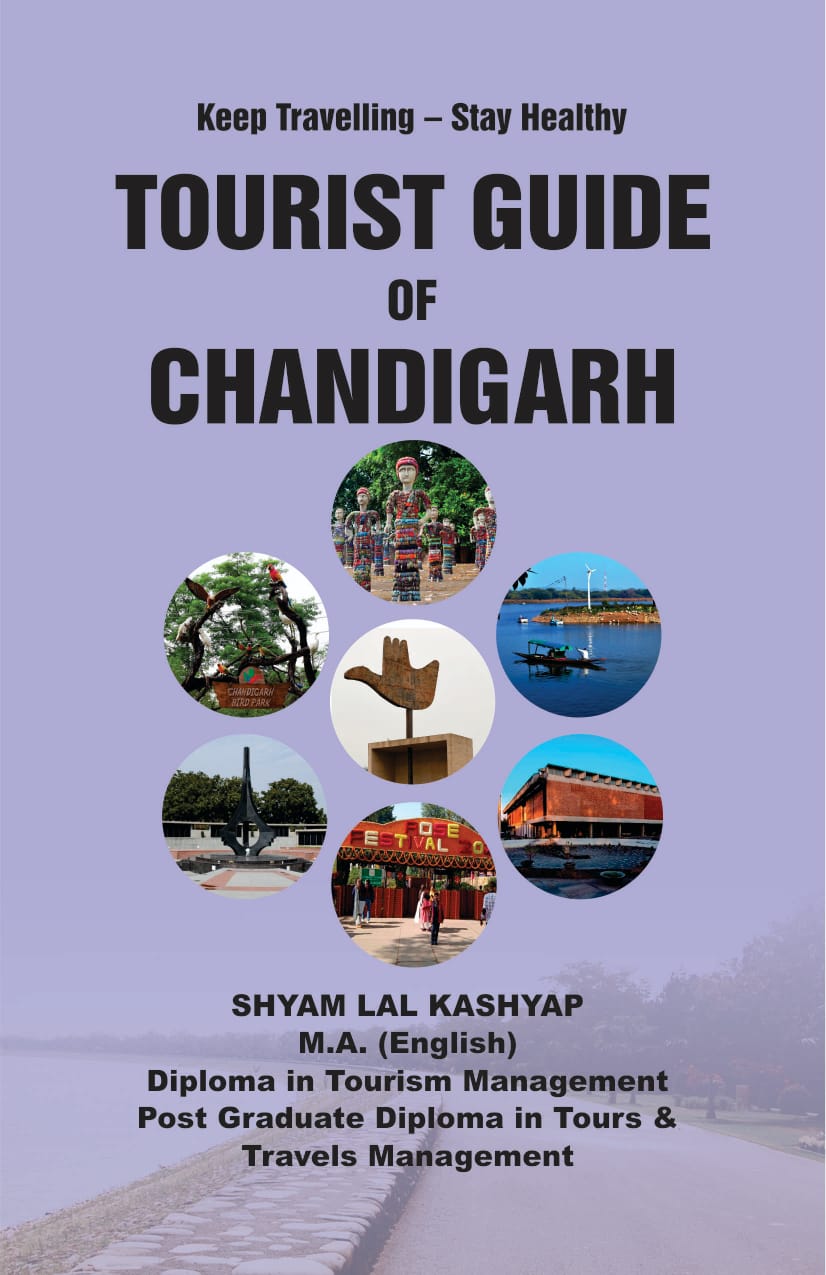 12. Tourist Guide of Chandigarh -Book